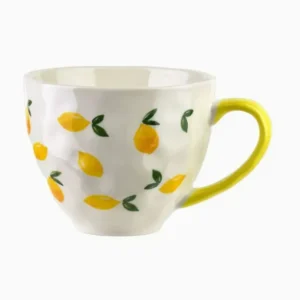 Šalica LIMONE 400 ml 🍋 – porculan s motivom limuna