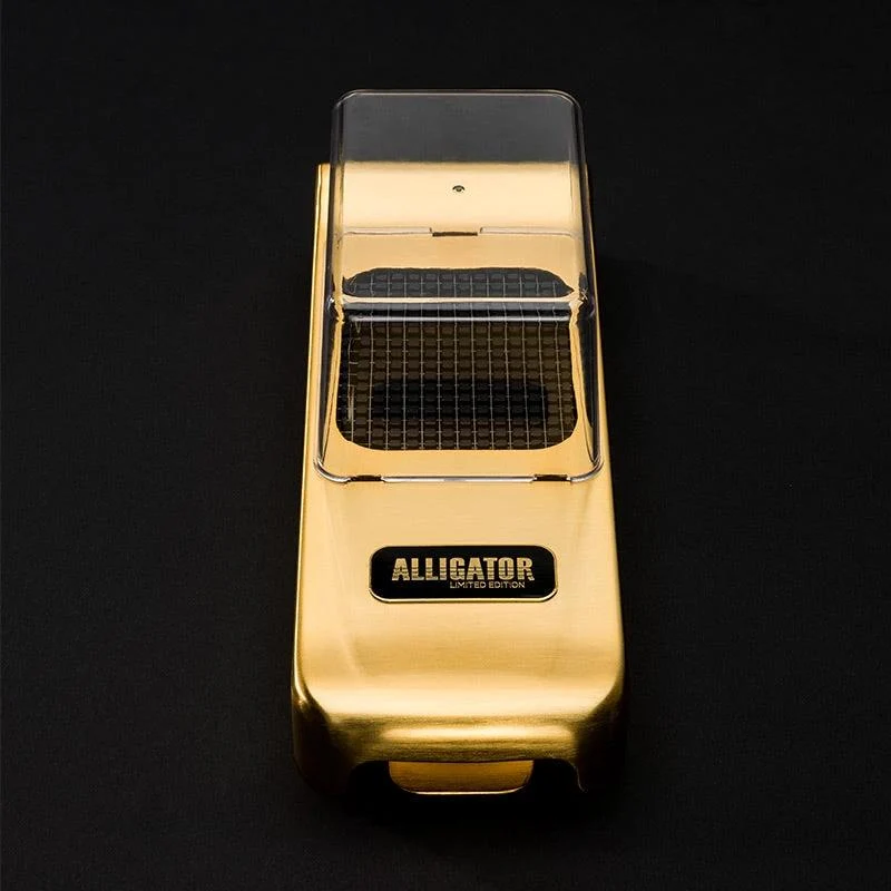 Alligator Chopper 24K Gold 30. obljetnica, samo za prikaz, ne za svakodnevnu upotrebu, mrežice 3x3, 6x6, 12x12 mm, paket i...