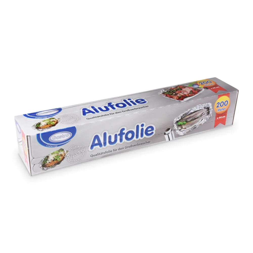 Alu folija ugostiteljska 11 µm – 44 cm x 200 m u kutiji