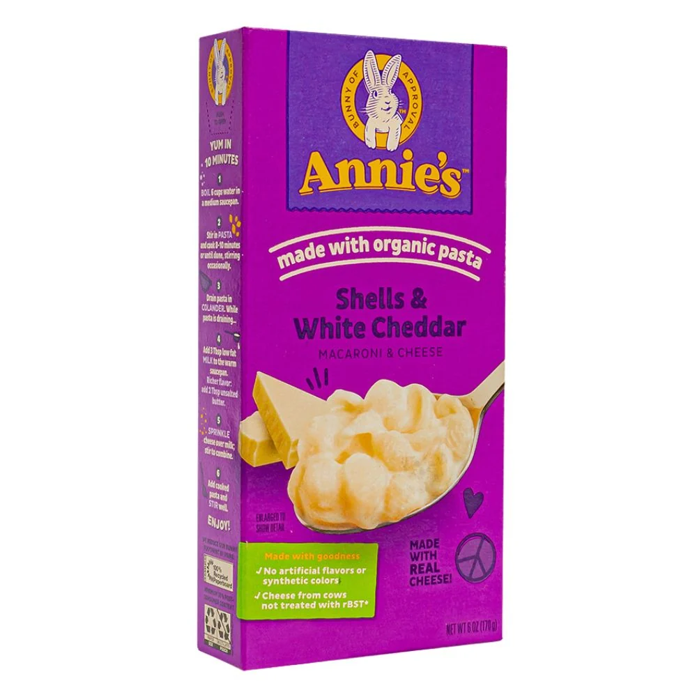 Annie's Mac & Cheese White Cheddar Shells, tjestenina s okusom bijelog cheddara od 170g