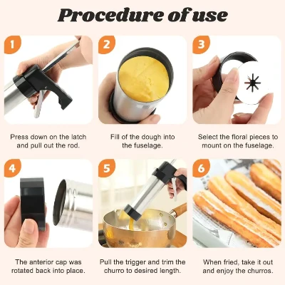 Aparat za kolace i churros sa dodacima
