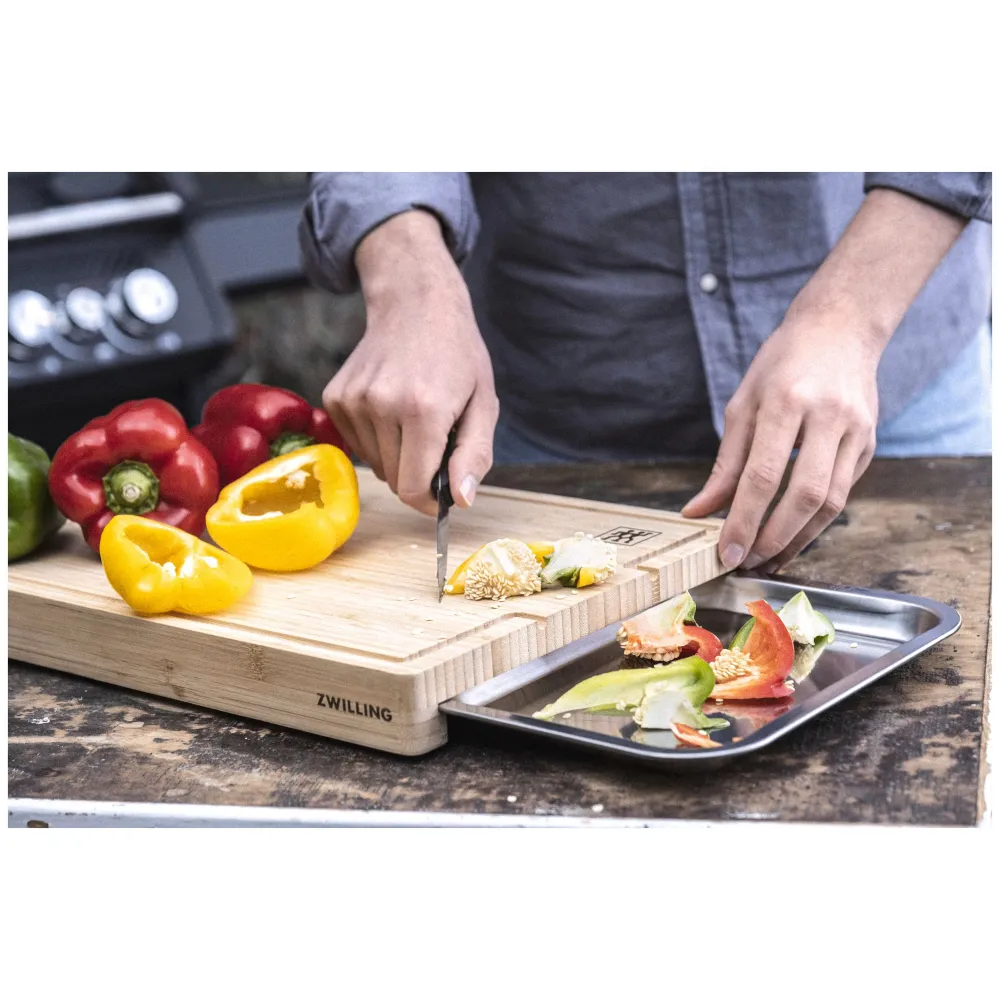BBQ+ Bamboo Cutting Board Tray