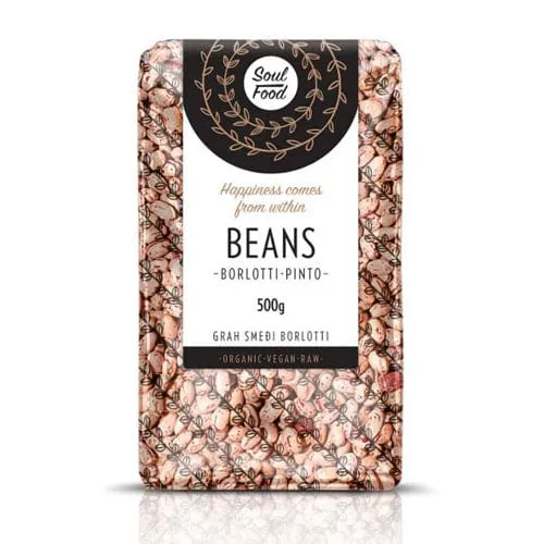 BIO Borlotti grah smeđi-šareni Soul Food 500g