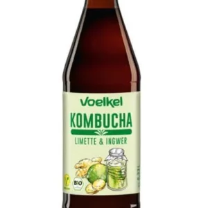 BIO Kombucha napitak s limetom i đumbirom Voelkel 330ml
