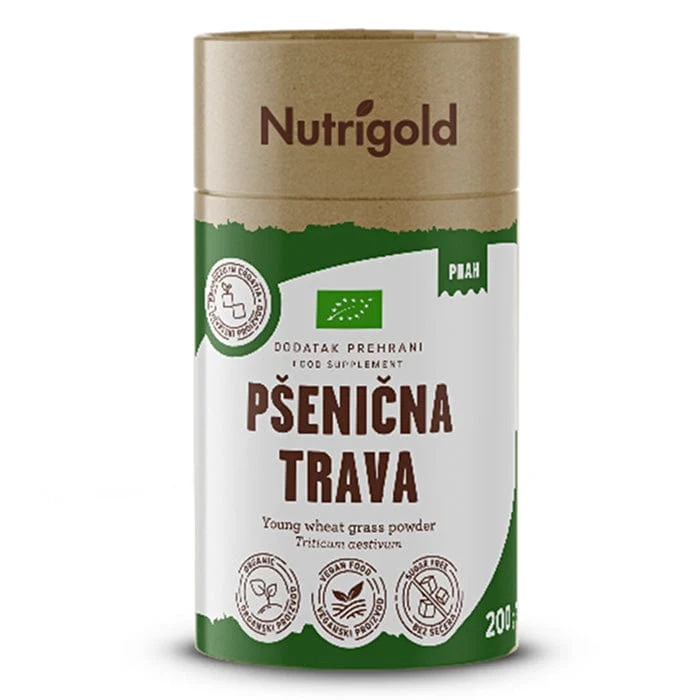 BIO Pšenična trava Nutrigold 200g
