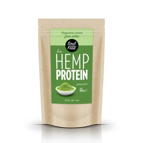 BIO Protein od sjemenki konoplje Soul Food 500g
