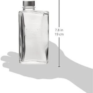 Bormioli Luigi Optima staklena boca s čepom, 500 ml – Transparentna