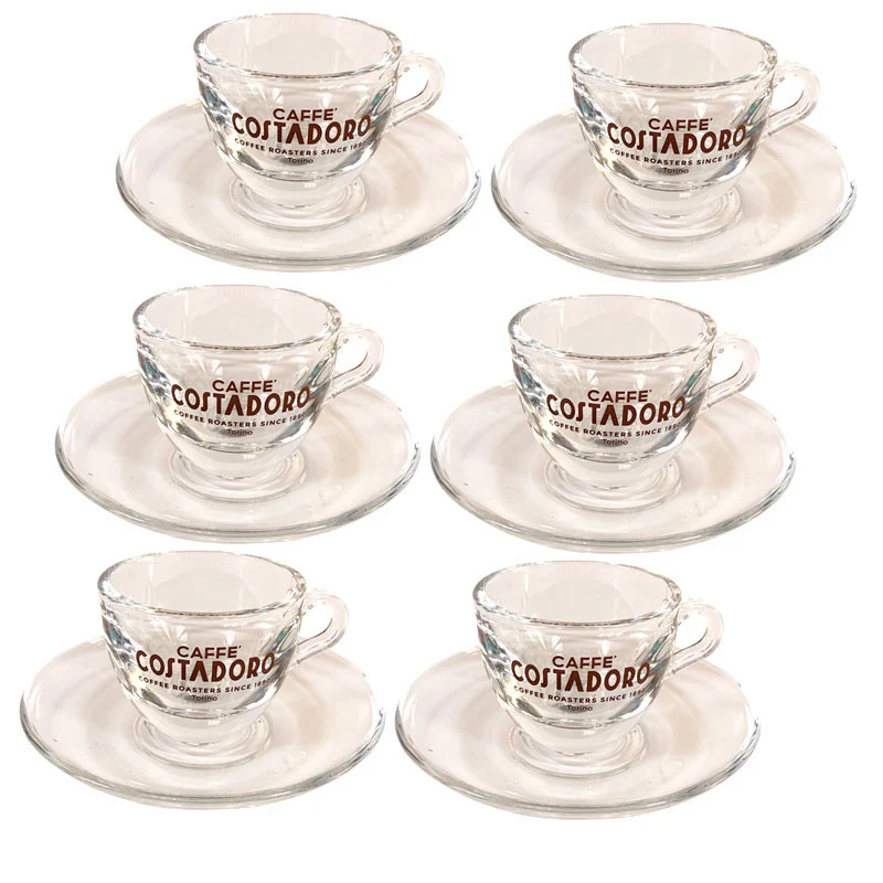 Staklene čše, 6 kom Caffe Costadoro