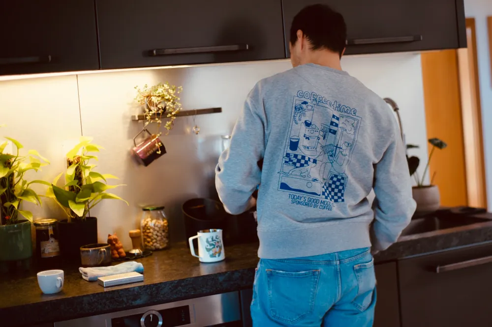 Džemper VRIJEME ZA KAVU coffeetime.si