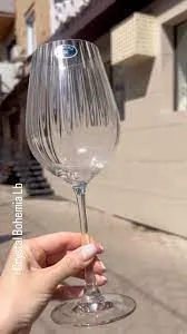 🍷 Čše Crystal Bohemia Optic 6/1 ✨ Kristalne čše s elegantnim optičkim dizajnom