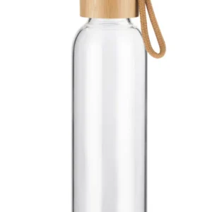 Eko staklena boca s čepom od bambusa, 560ml
