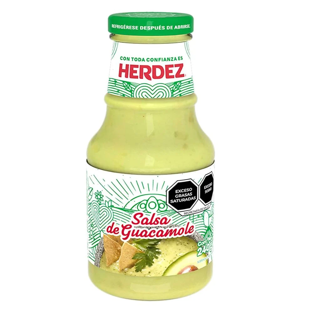 Herdez Salsa Guacamole, salsa po ukusu guacamole od 240g