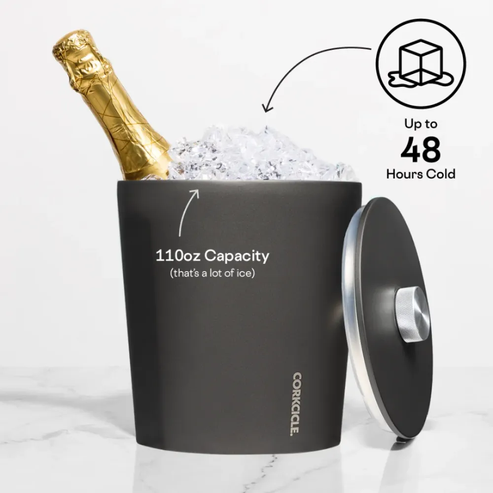 Insulated Ice Bucket Lid - Ceramic Slate