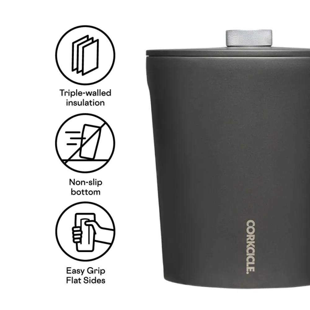 Insulated Ice Bucket Lid - Ceramic Slate