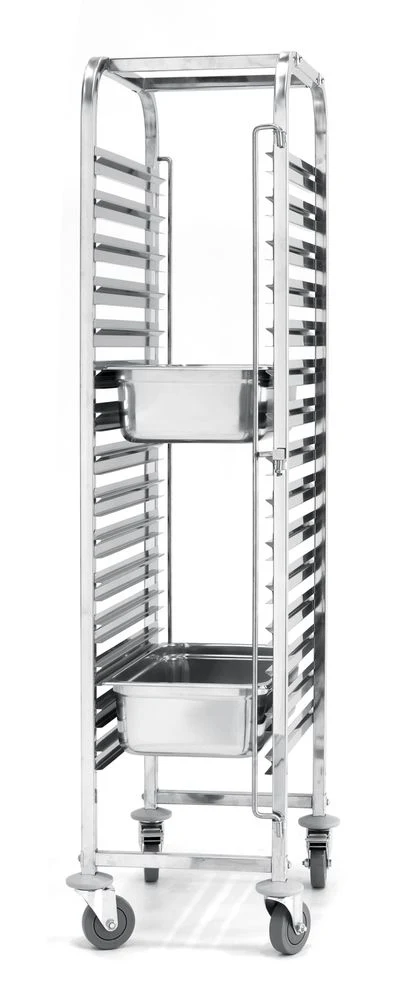 🛒 Kolica za GN 1/1 posude – 15 vodilica