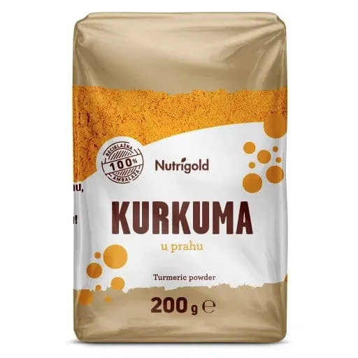 Kurkuma prah 200g Nutrigold