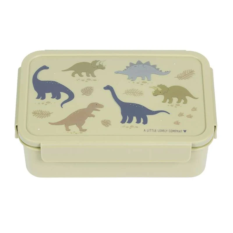 Little Lovely Company Razdijeljena Bento Kutija za Hranu - Dinosaur