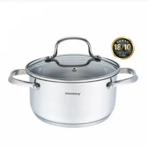 Lonac 1.8L 16cm s poklopcem inox 18/10