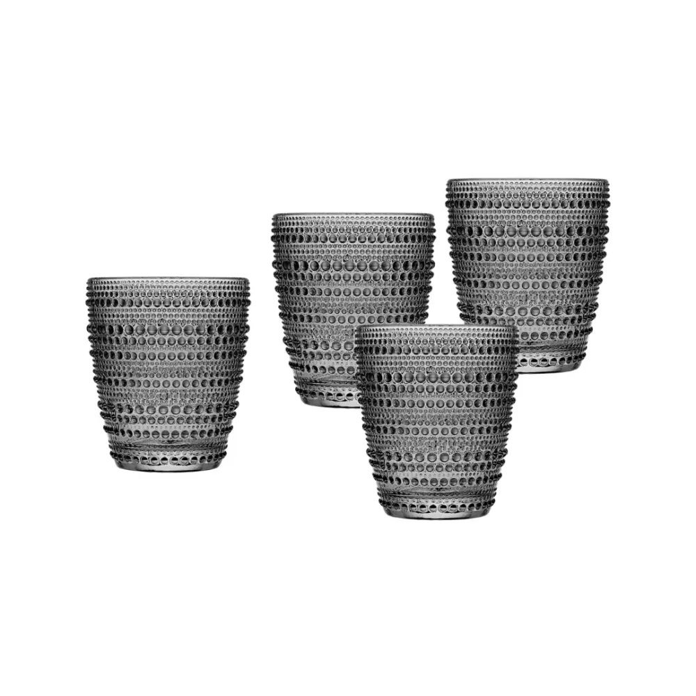 Lumina Smoke Double Old Fashion, Set 4