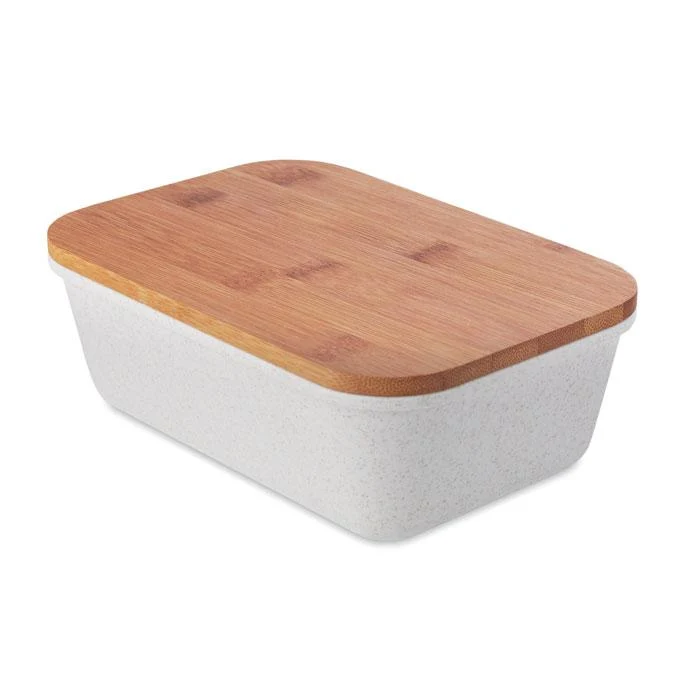 Lunch box s poklopcem od bambusa