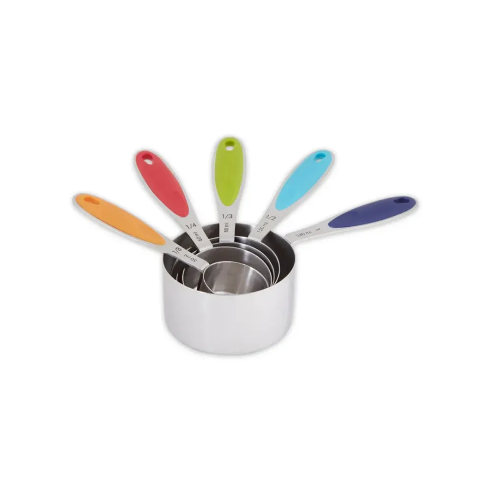 Measuring Cups - Color Handle Set 5