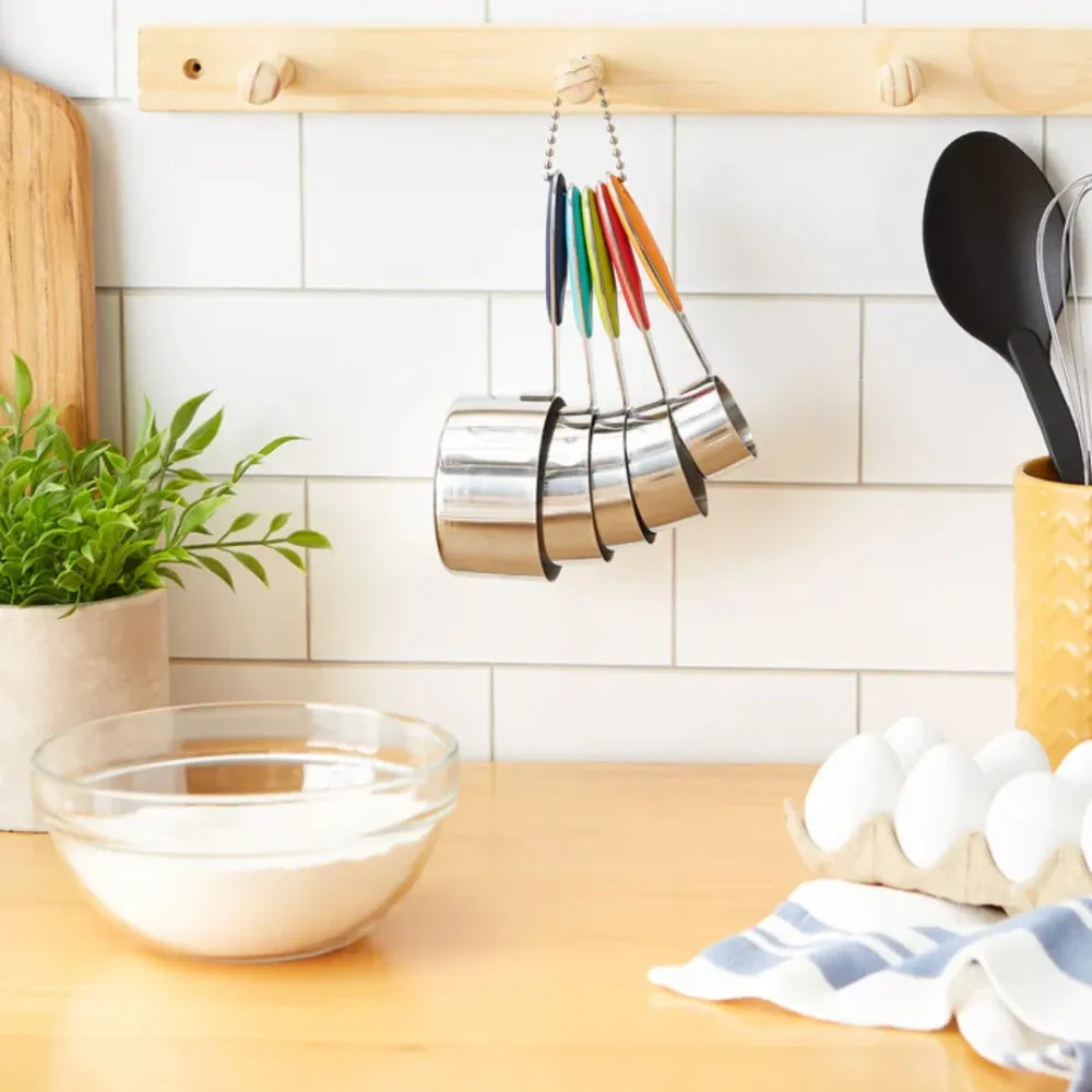 Measuring Cups - Color Handle Set 5