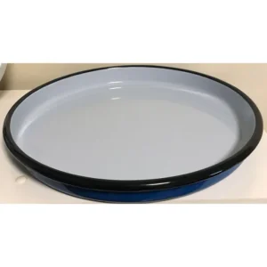 Metalac Blue shallow pan 34cm