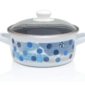 Metalac BLUE TUFFNE Shallow pot 24cm/4.75lit