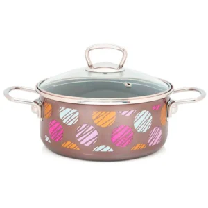 Metalac Cocoa Candy shallow pot 20cm / 2.8L
