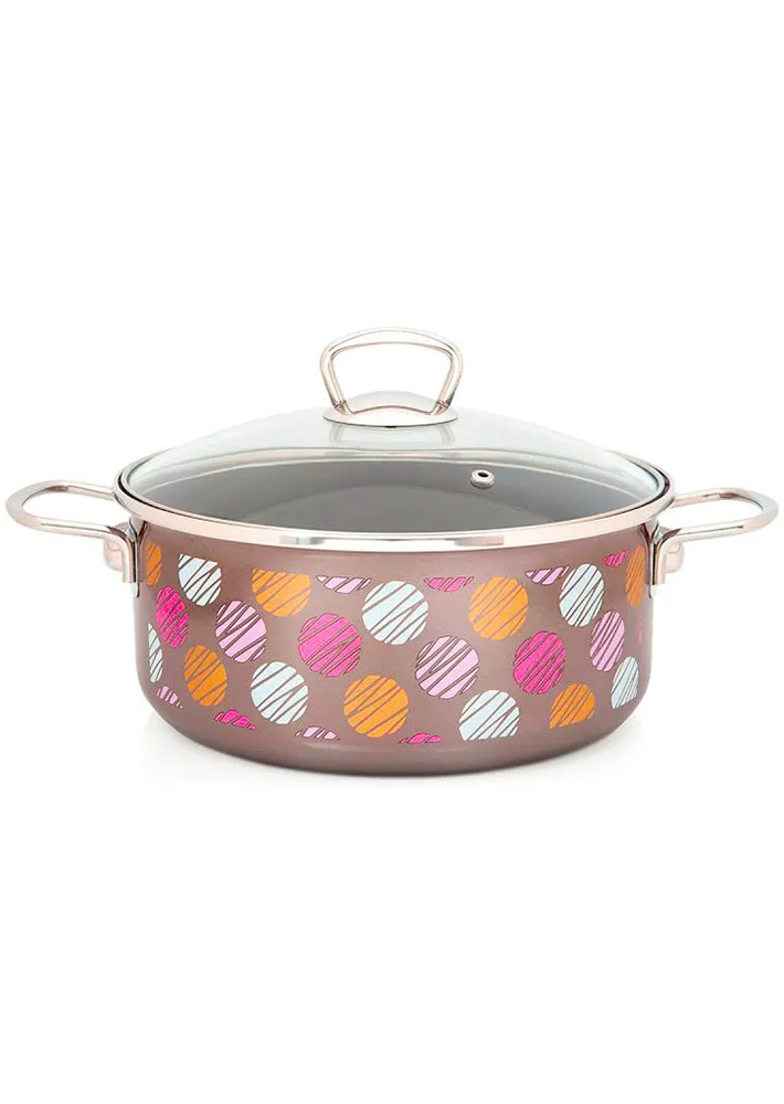 Metalac Cocoa Candy shallow pot 24cm / 4.75L