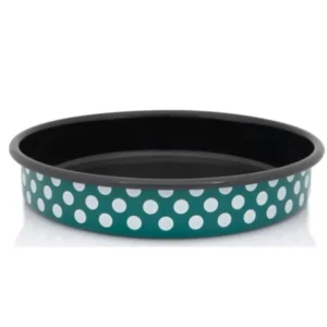 Metalac GREEN WHITE DOT classic pan 28cm