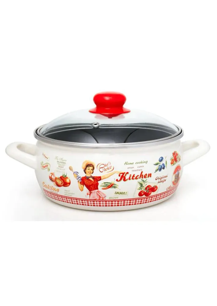 Metalac Lady chef shallow saucepan 20cm / 3.1L