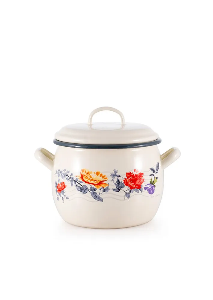 Metalac Love Flowers deep pot 20cm / 5L