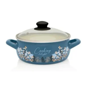 Metalac Shallow pot BLUE COOKING DELIGHT 20cm / 3.1lit