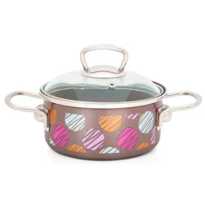 Metalac Shallow pot COCOA CANDY 16cm / 1.5L