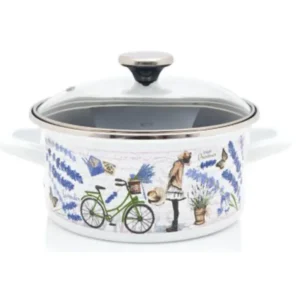 Metalac Shallow pot Provence 20cm / 2.8lit