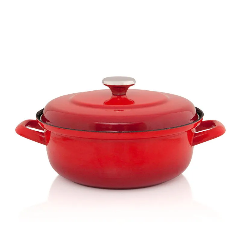 Metalac teć s poklopcem MAXIMUS 24 cm / 3,9 L 🔴