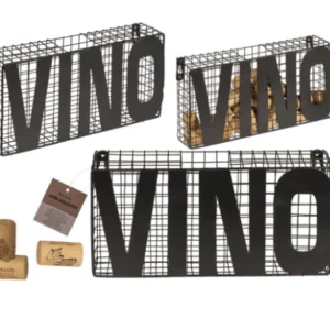 Metalni sakupljač čepova "Vino" - idealan kao dopuna šanku i kao poklon