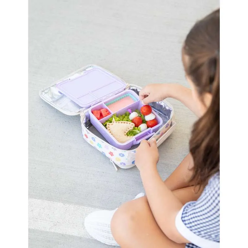 MontiiCo Bento 3 - Kutija za hranu - Ljubičasta