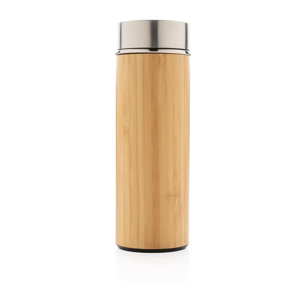 Nepropusna vakuumska boca od bambusa, 350ml
