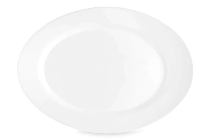 Ovalni pladanj 35 cm - za posluživanje - opal - arkopal