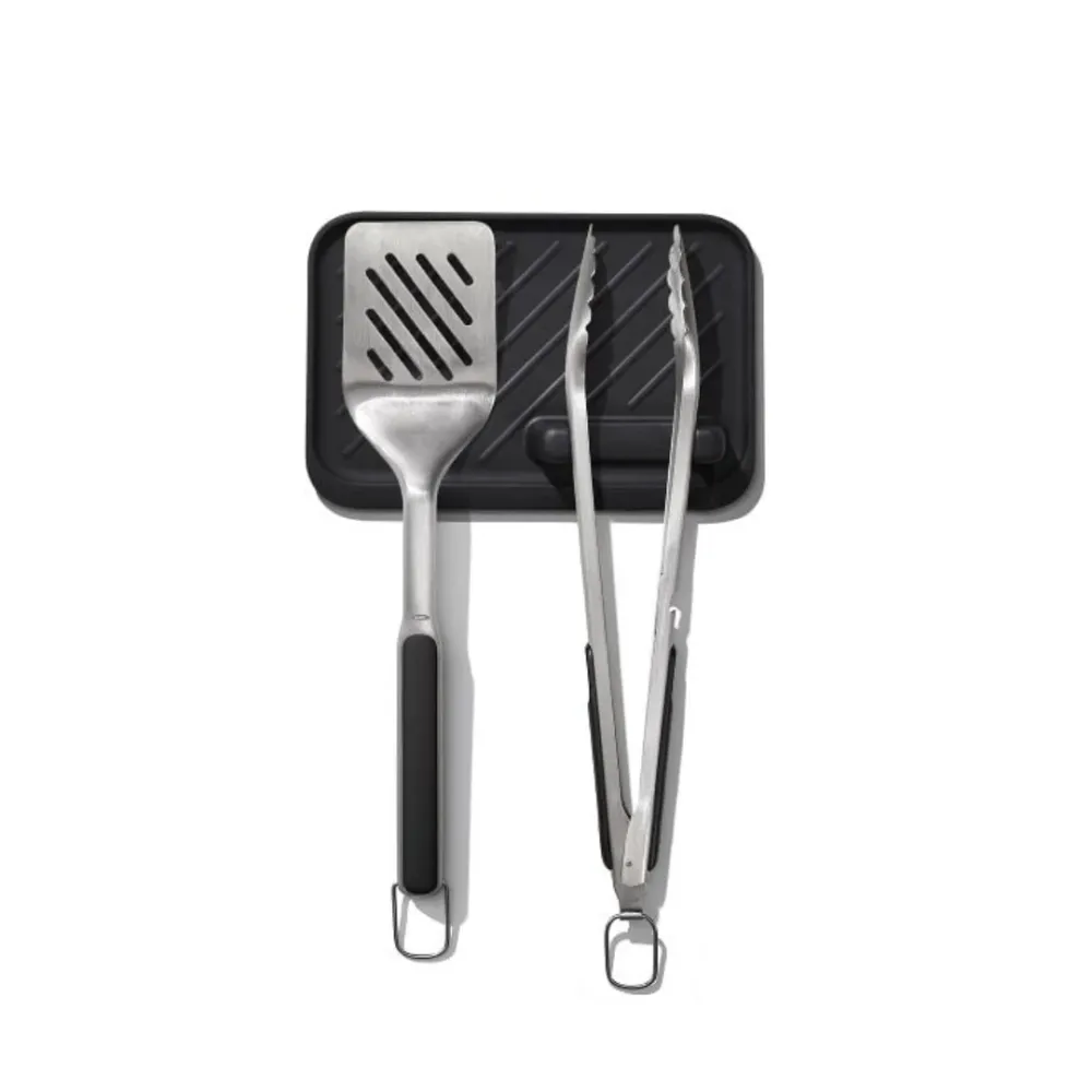 OXO Good Grips 3-Piece Grilling Tool Set