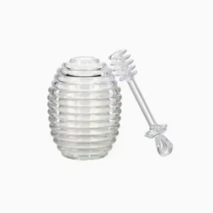 Plastična posuda za med sa žlicom – 200 ml 🍯