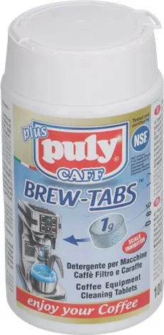 Sredstvo za čiščenje kavnega aparata Puly Caff Brew, 100 kom - 1g