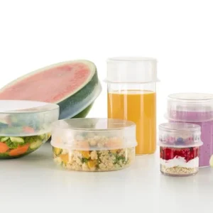 Reusable Flexible Lid, 6 Piece Set - 8.5/11.5/15/20/26cm