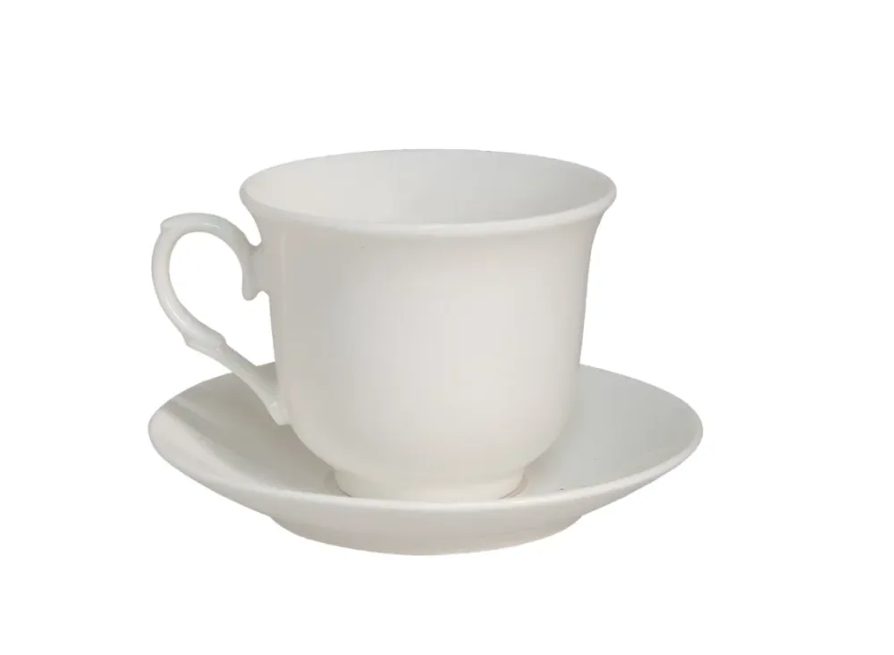 Set od 6 šalica s tanjurićima (220 ml) u poklon kutiji