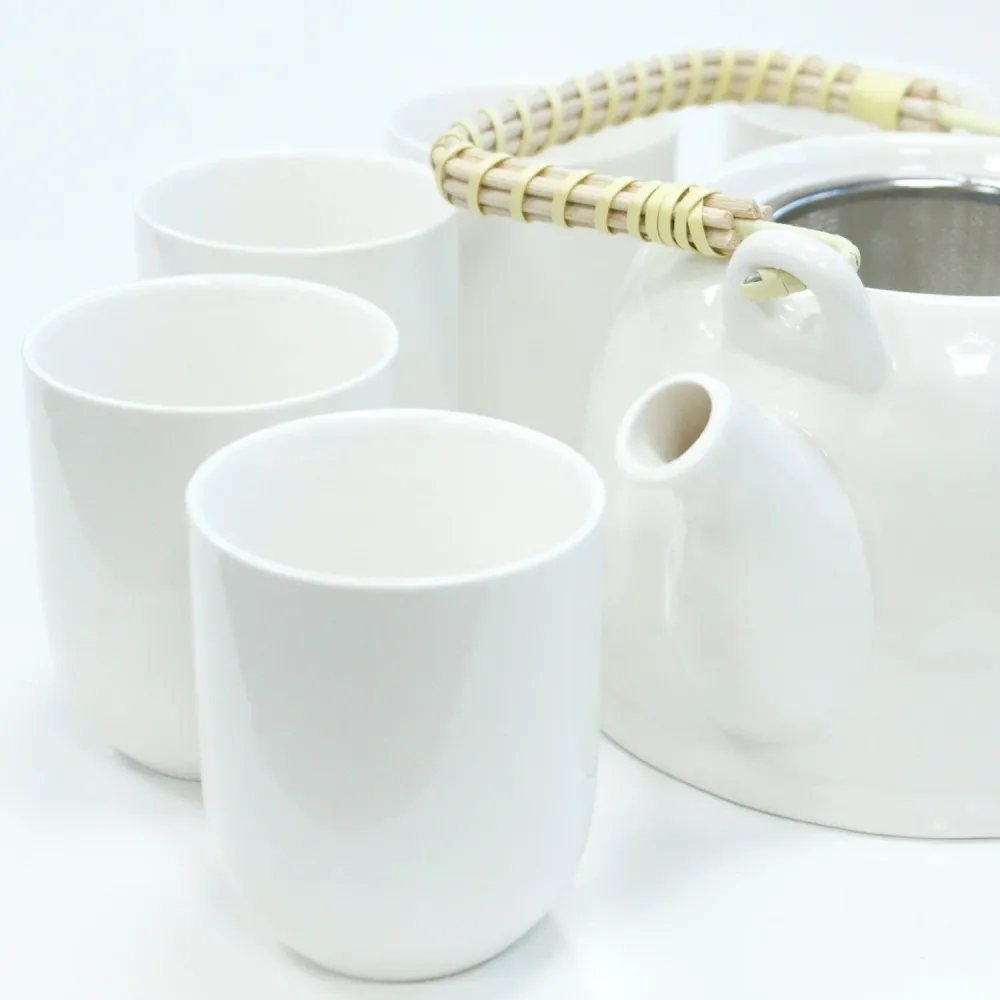 Set bijelog čajnika