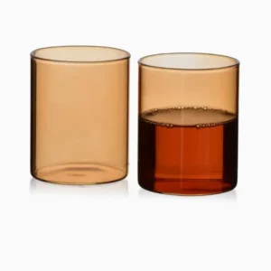 Set 4 čše Honey: 280ml - Borosilikatno staklo