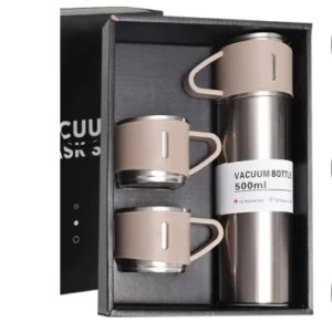 ☕ Set termos boce s 3 šalice – poklon pakiranje