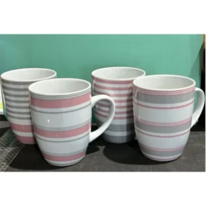 Sigma Porcelain cup gray/pink